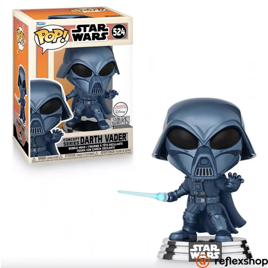 Funko Pop! Disney Star Wars: Concept Series - Darth Vader (Exclusively at Disney) #524 Bobble-Head Vinyl Figure. #524