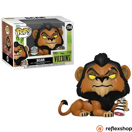 Funko Pop! Disney Villains: Lion King - Scar (with Meat) (Specialty Series Limited Edition) #1144 Vinyl Figure