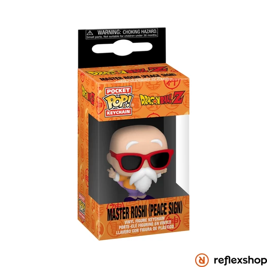 Funko POP! Dragon Ball Z - Master Roshi kulcstartó