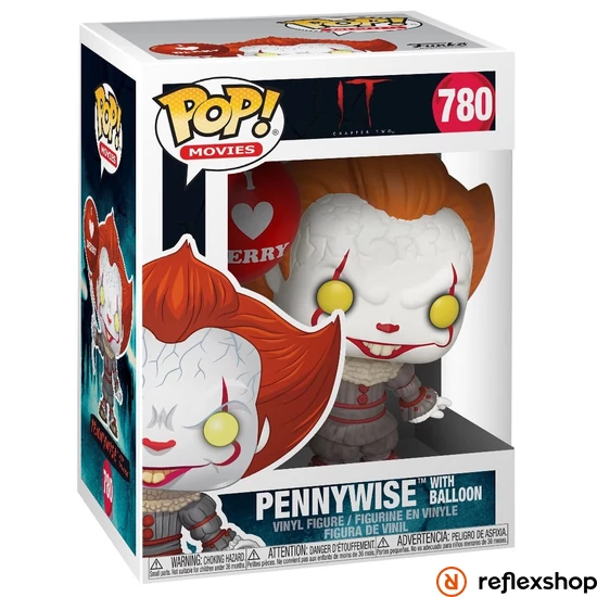 Funko POP! Movies: IT Chapter 2 - Pennywise with Balloon figura #780