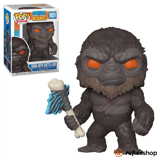 POP Movies: Godzilla Vs Kong- Kong w/Battle Axe #1021