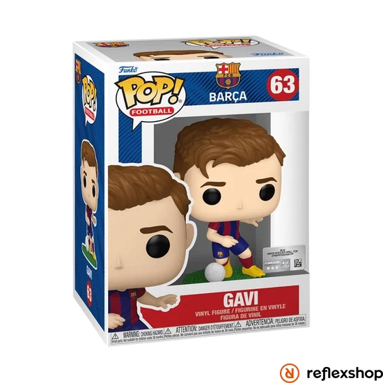 Funko POP! Football: Barcelona - Gavi figura #63