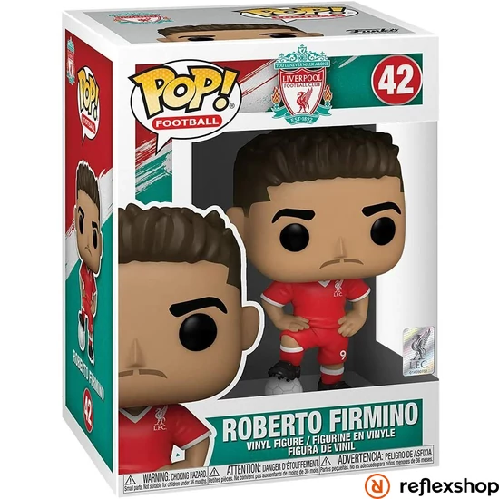 Funko Pop! Football: Liverpool - Roberto Firmino #42 Vinyl Figure