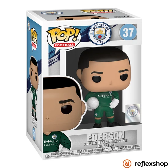 Funko Pop! Football: Manchester City - Ederson 37 Vinyl Figure