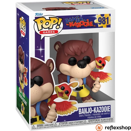 Funko POP! Games: Banjo-Kazooie - Banjo & Kazooie figura #981