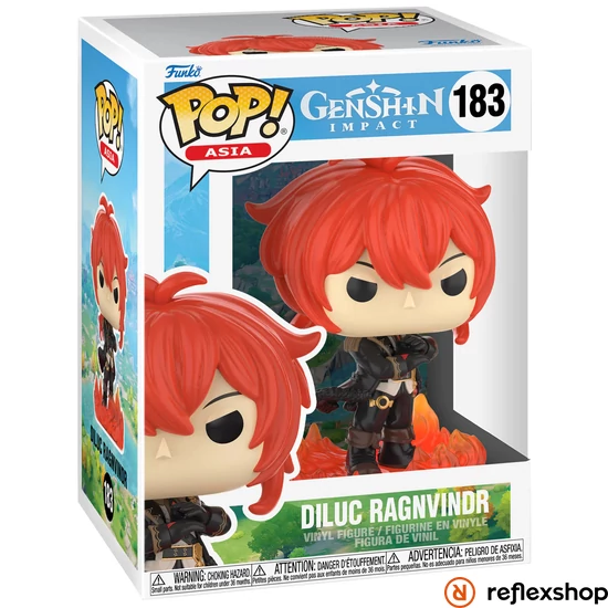 Funko POP! Games: Genshin Impact S2 - Diluc Ragnvindr figura