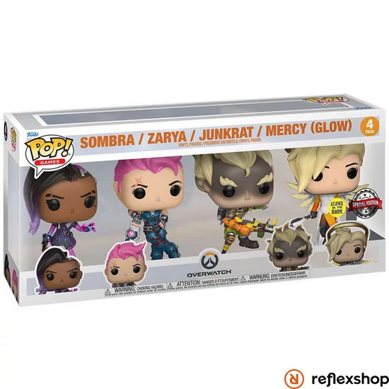 Funko POP! Games: Overwatch - 4PK figura