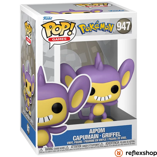 Funko POP! Games: Pokemon - Aipom figura #947