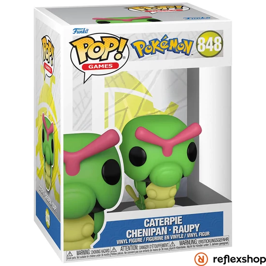 Funko POP! Games: Pokemon - Caterpie (EMEA) figura