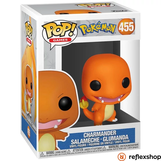 Funko Pop! Games: Pokemon - Charmander Salameche - Glumanda #455 Vinyl Figure