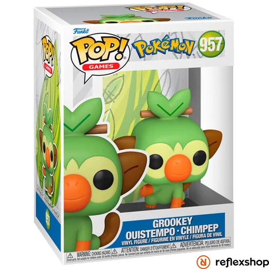 Funko POP! Games: Pokemon - Grookey figura