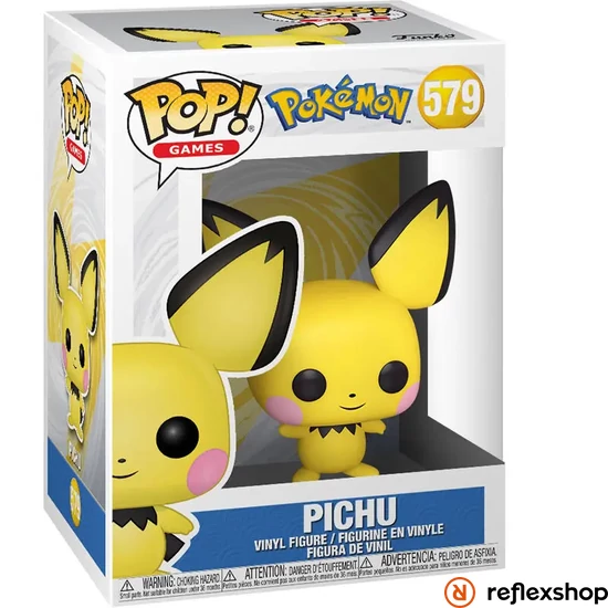 Funko POP! Games: Pokemon- Pichu (EMEA)(FL) figura