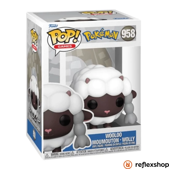 Funko POP! Games: Pokemon - Wooloo figura