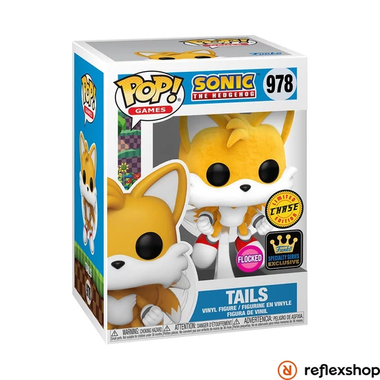 Funko POP! Games: Sonic the Hedgehog - Tails figura #978 chase