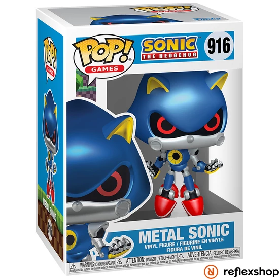 Funko POP! Games: Sonic the Hedgehog - Metal Sonic figura