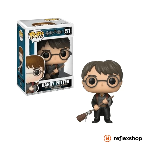 Funko POP! Harry Potter: Harry Potter - Harry Potter w/Firebolt figura #51