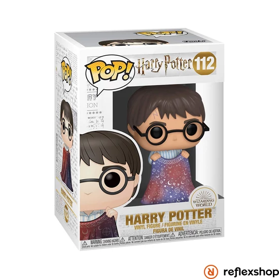 Funko Pop! Harry Potter - Harry Potter with Invisibility Cloak #112 Vinyl Figure