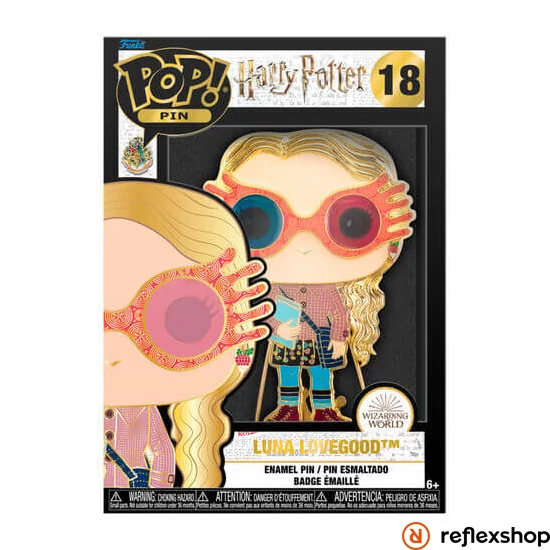 Funko Pop! Harry Potter - Luna Lovegood #18 Large Enamel Pin