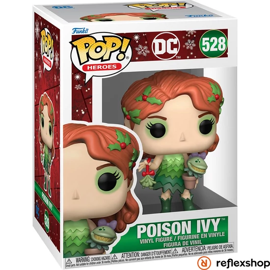 Funko POP! Heroes: Holiday '24 - Poison Ivy figura #528