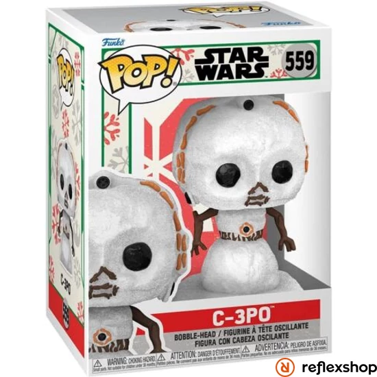 POP Star Wars: Holiday- C-3PO(SNWMN) #559