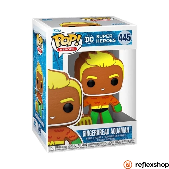 Funko POP! Heroes: DC Holiday - Aquaman (GB) figura #445