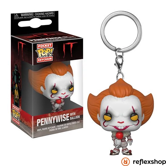 Funko POP! It 2017 - Pennywise (w/ Balloon) kulcstartó