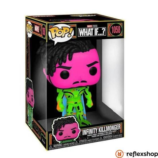 POP Jumbo: What If - Infinity Killmonger (Blacklight) #1058