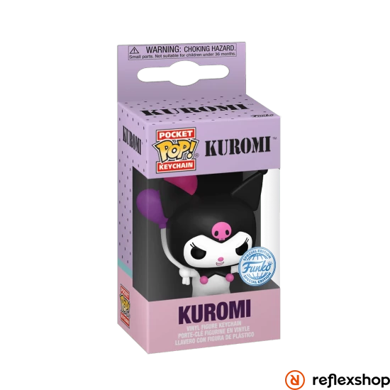 Funko POP! Hello Kitty - Kuromi kulcstartó