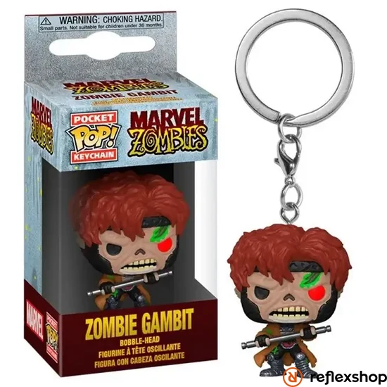 POP Keychain: Marvel Zombs- Gambit