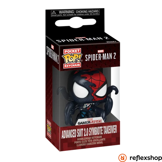 Funko POP! Spider-Man - Advanced Suit 2.0 kulcstartó