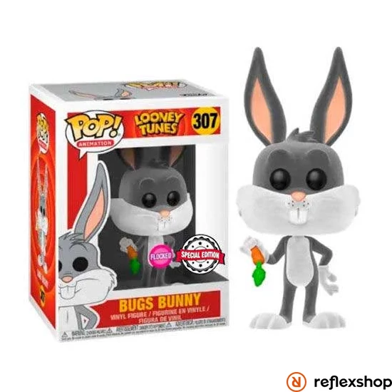 POP! Vinyl: Looney Tunes: Bugs Bunny Flocked (Exc)