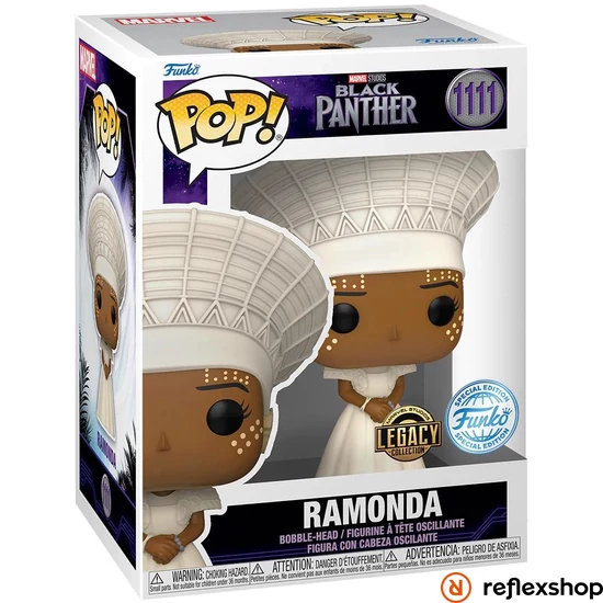 Funko Pop! Marvel: Black Panther Legacy Collection S1 - Ramonda (SE) #1111 BH Vinyl Figure