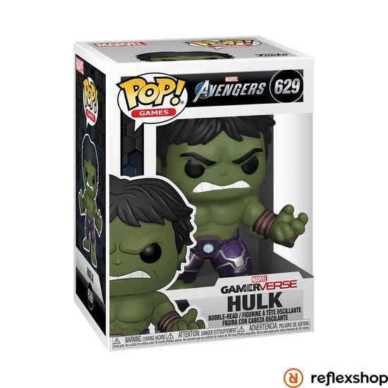 Funko POP! Marvel: Avangers Game - Hulk (Stark Tech Suit) figura #629