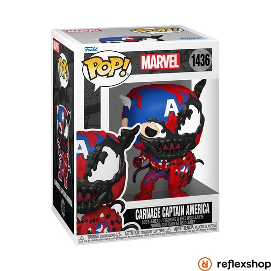 Funko POP! Marvel: Carnage Captain America figura #1436