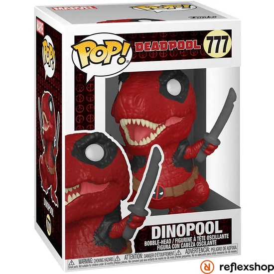 Funko POP! Marvel: Deadpool - Dinopool figura #777