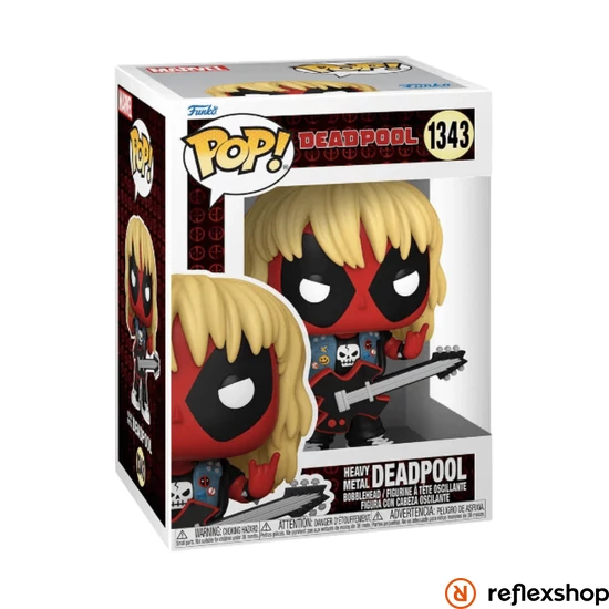 Funko POP! Marvel: Deadpool - Heavy Metal Deadpool #1343