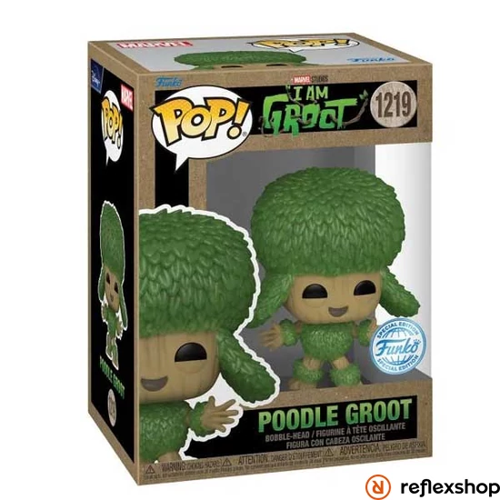 Funko POP! Marvel- Earth Day 23- Poodle Groot figura