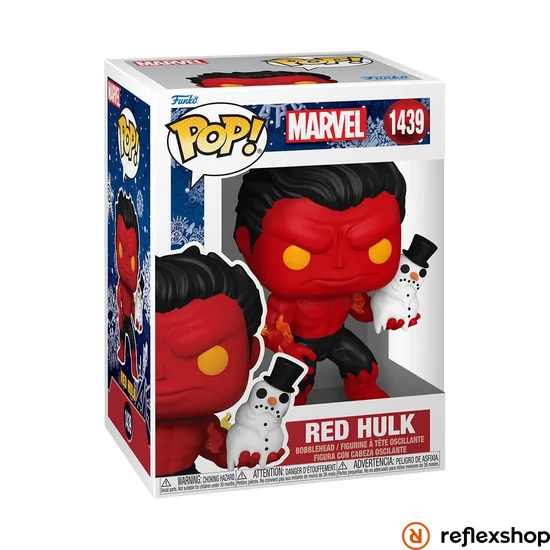 Funko POP! Marvel: Holiday - Red Hulk figura #1439