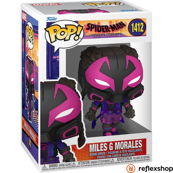 Funko POP! Marvel: Spider-Man: Across the Spiderverse - Miles G Morales figura #1412