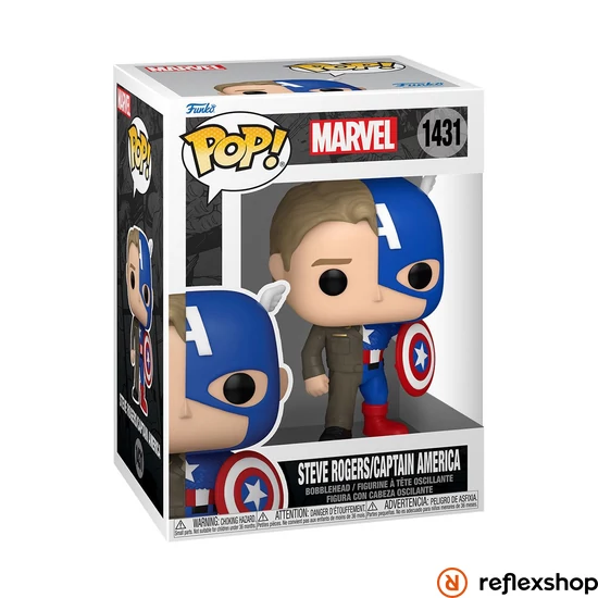 Funko POP! Marvel: Split - Steve Rogers/Captain America figura #1431