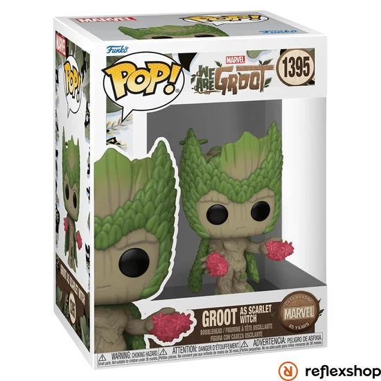 Funko POP! Marvel: We Are Groot - Scarlet Witch Groot figura #1395