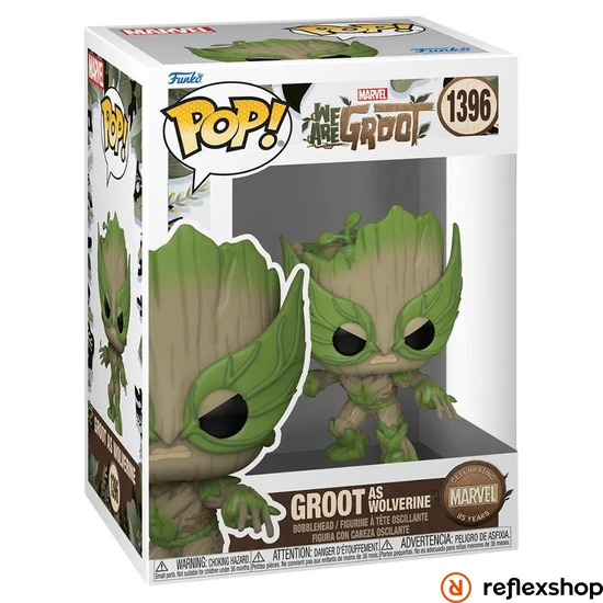 Funko POP! Marvel: We Are Groot - Wolverine Groot figura #1396