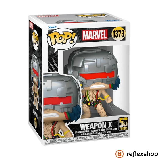 Funko POP! Marvel: Wolverine 50th – Weapon X figura #1373