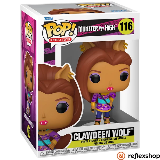 Funko POP! Monster High - Clawdeen Wolf figura #116