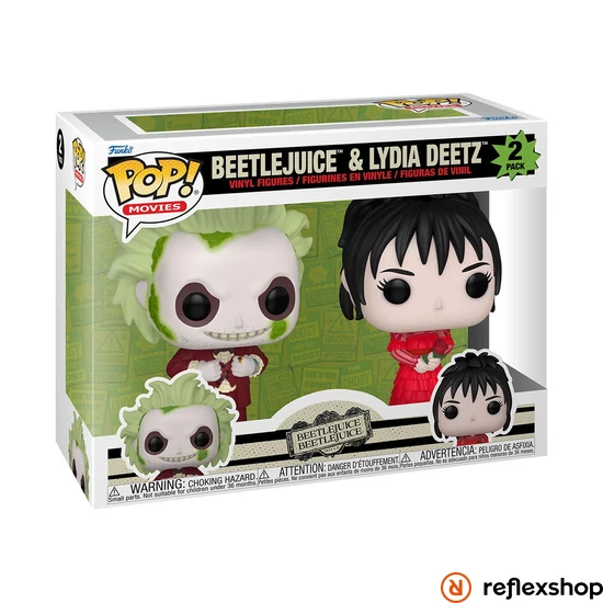 Funko POP! Movies: Beetlejuice - Beetlejuice & Lydia Deetz figura #2