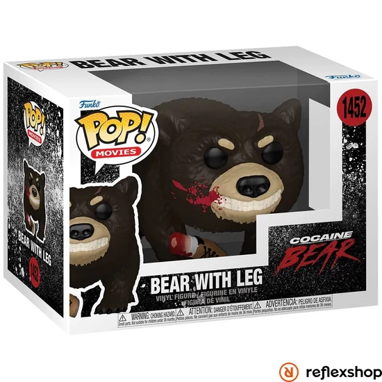 Funko POP! Movies: Cocaine Bear - Bear w/Leg figura #1452