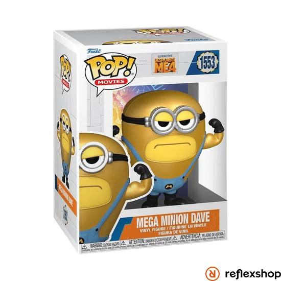 Funko POP! Movies: Despicable Me 4 – Mega Minion Dave figura #1553