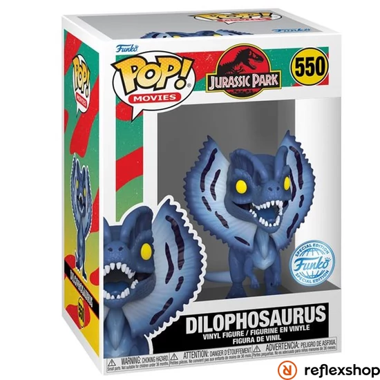 Funko POP! Movies: Jurassic Park - Dilophosaurus figura #550