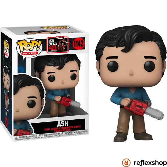 Funko POP! Movies: Evil Dead Anniversary - Ash w/(BD) figura