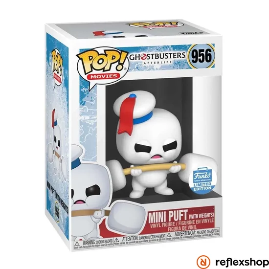 POP Movies: Ghostbusters: After-Mini Puft w/Weights